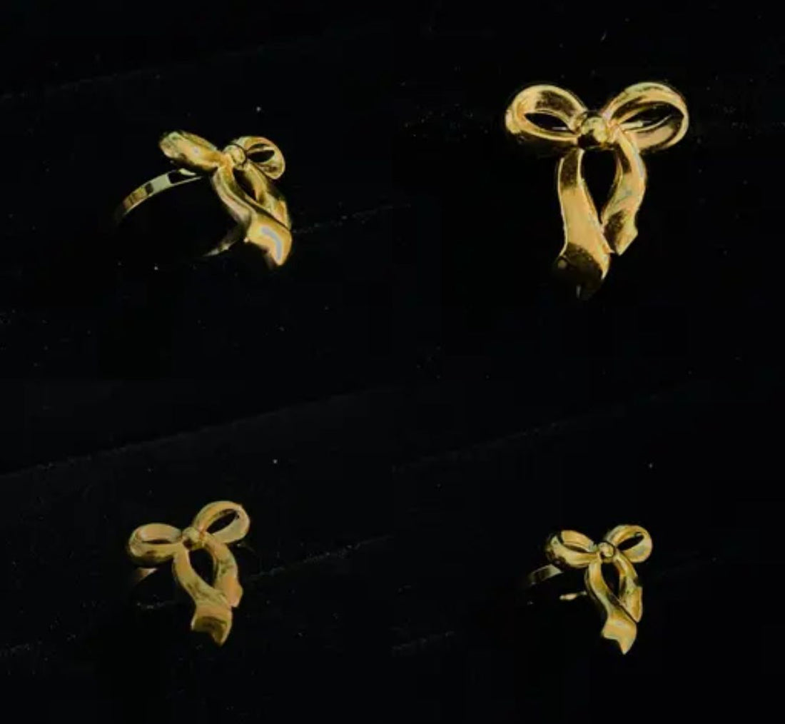 Elegant Bow Ring