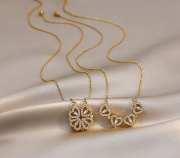 Love heart magnatic Necklace