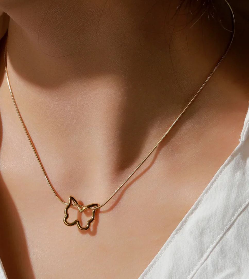 Butterfly Necklace - Shellgy