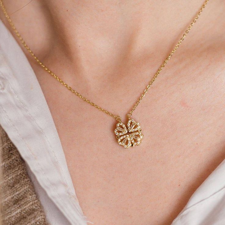 Love heart magnatic Necklace